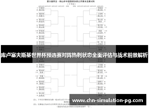 库卢塞夫斯基世界杯预选赛对阵热刺状态全面评估与战术前景解析
